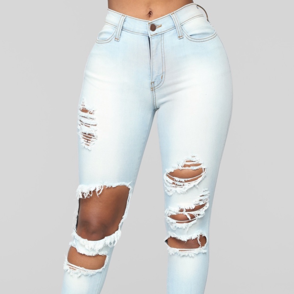Beach bum jeans - light blue